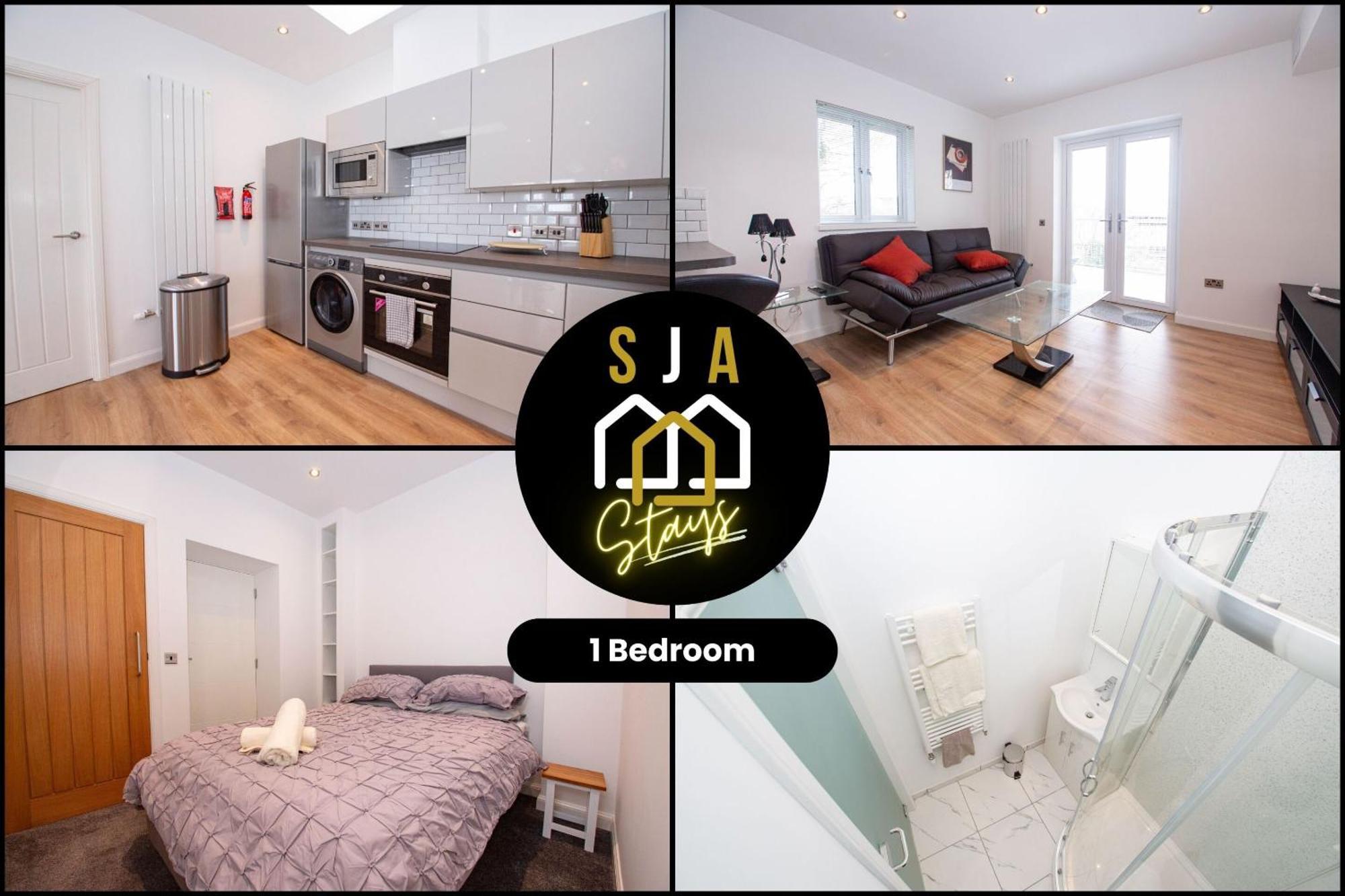 Affleck Retreat 5 - Sja Stays - Modern 1 Bed Apartment Aberdeen Exterior photo